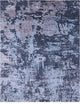 7' 11" X 10' 3" Abstract Hand Knotted Wool & Silk Rug - Q15803