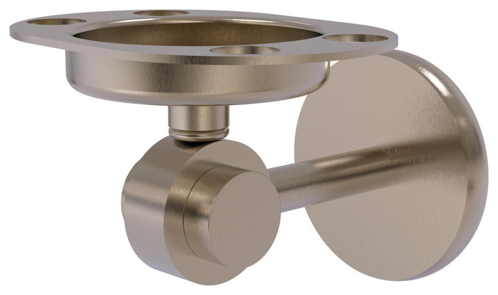 Satellite Orbit Two Toothbrush Holder, Antique Pewter
