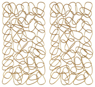 Uttermost In The Loop Gold Wall Art S/2