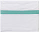 200 Thread Count Ribbon 100% Cotton 4-Piece Sheet set, Green, Queen