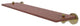 Dottingham 22" Solid Wood Shelf, Unlacquered Brass