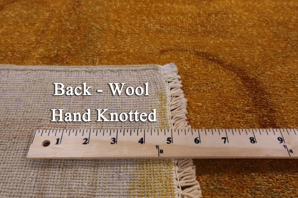 Overdyed Full Pile Hand Knotted Wool Rug 8' 0" X 9' 9" - WR1299