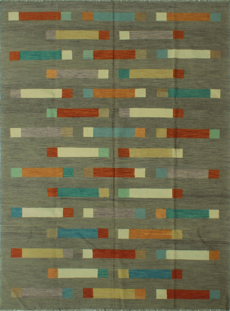 Winchester Kilim Shelby Grey Rug