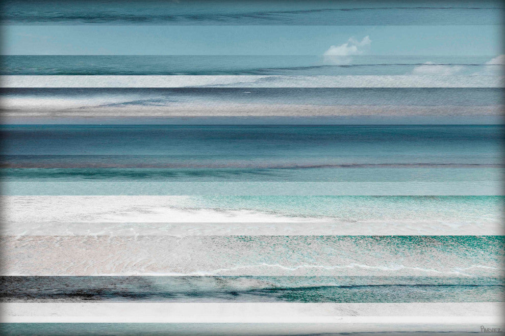 "Himara" Print on Canvas, 18"x12"