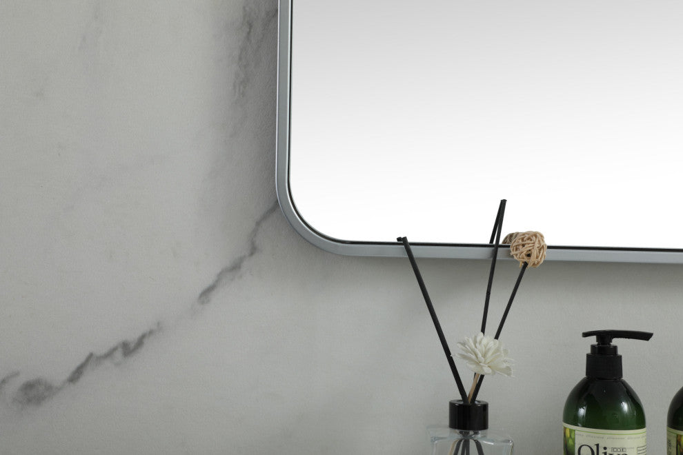 Elegant Lighting MR804848 Evermore 48" W x 48" H Transitional - Brass