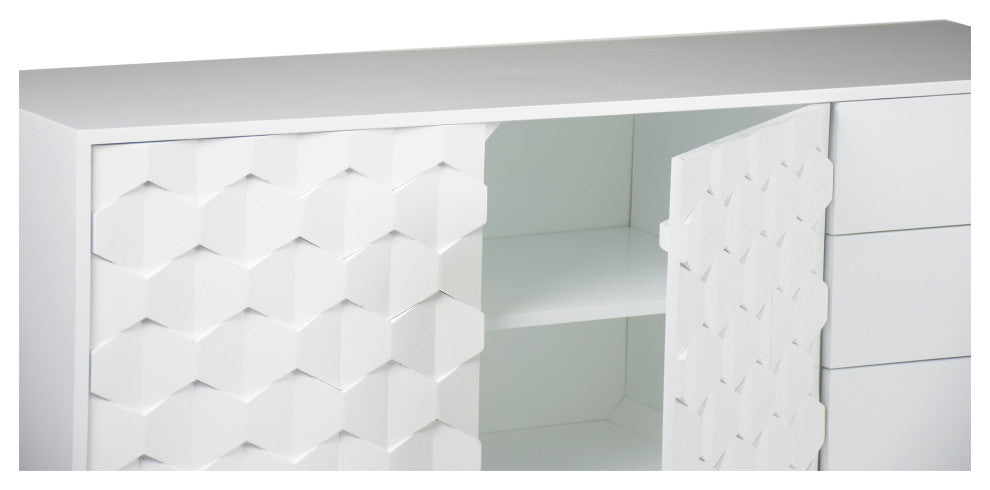 O2 Sideboard White