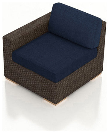 Arden 4 Piece Sectional Set, Spectrum Indigo