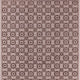 Ahgly Company Indoor Square Mid-Century Modern Area Rugs, 7' Square