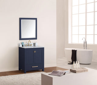 Avanity Modero 30" Bath Vanity Only, Navy Blue