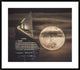 "Handling The Supermoon" Framed Digital Print by Faisal Alnomas, 38x33"