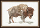 Oversized Range Buffalo 2, Giclee Reproduction Artwork