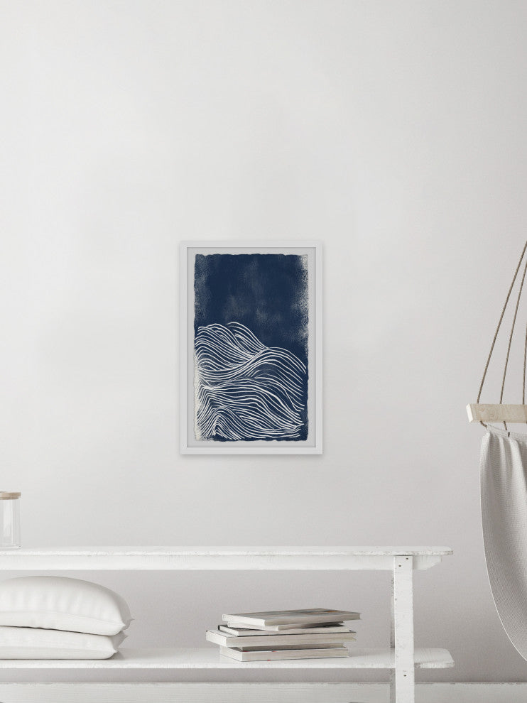 "Major Obstacle" Framed Painting Print, 24x36