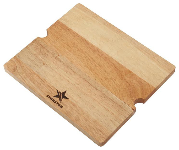 Hardwood Heavy Duty Rubber Wood Cutting Board For Kitchen, 12.5/8x10.75