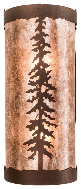 5 Wide Tall Pines Wall Sconce
