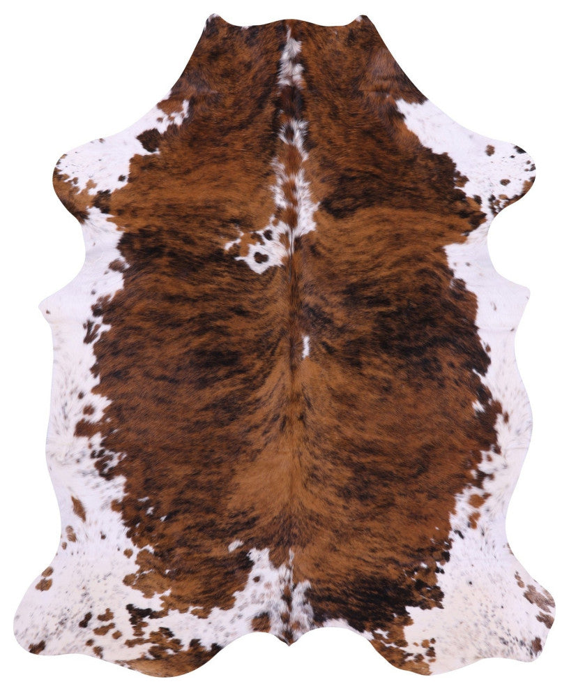 Organic Natural Hair-On Cowhide Area Rug 7' 3" X 6' 2" C1445