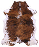 Organic Natural Hair-On Cowhide Area Rug 7' 3" X 6' 2" C1445