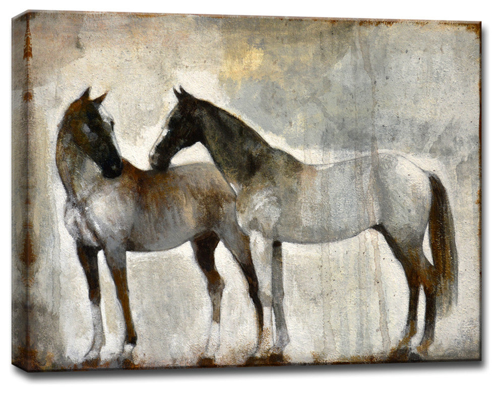 Ready2HangArt 'Kindred' by Normanyatt Jr. Wrapped Art 20" 3