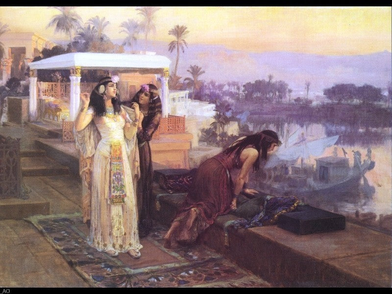 Frederick Arthur Bridgman Cleopatra on the Terraces of Philae Wrapped Canvas