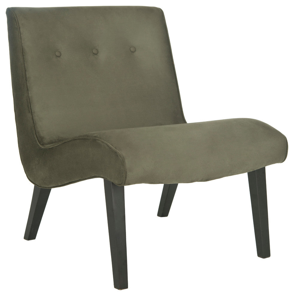 Safavieh Mandell Chair, Forest Green, Java