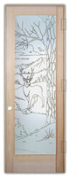 Interior Prehung Door or Interior Slab Door - Wandering White Tail - Douglas...