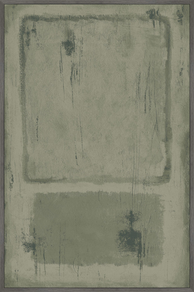 "Shadow of Life" Floater Framed Painting Print on Canvas, 24x36