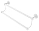 Sag Harbor 18" Double Towel Bar, Matte White