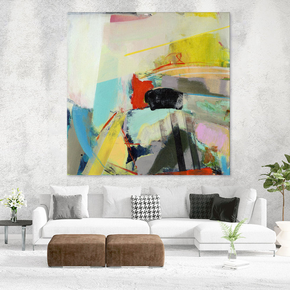 "Jazz Hands I" Fine Art Giant Canvas Print, 72"x72"