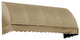 Awntech 4' Savannah Acrylic Fabric Fixed Awning, Tan