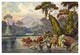 "Urwald am Blauen Fluï¿½ Kelany-Ganga, Ceylon" Print by Ernst Haeckel, 20"x14"