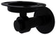 Mercury Tumbler and Toothbrush Holder, Matte Black