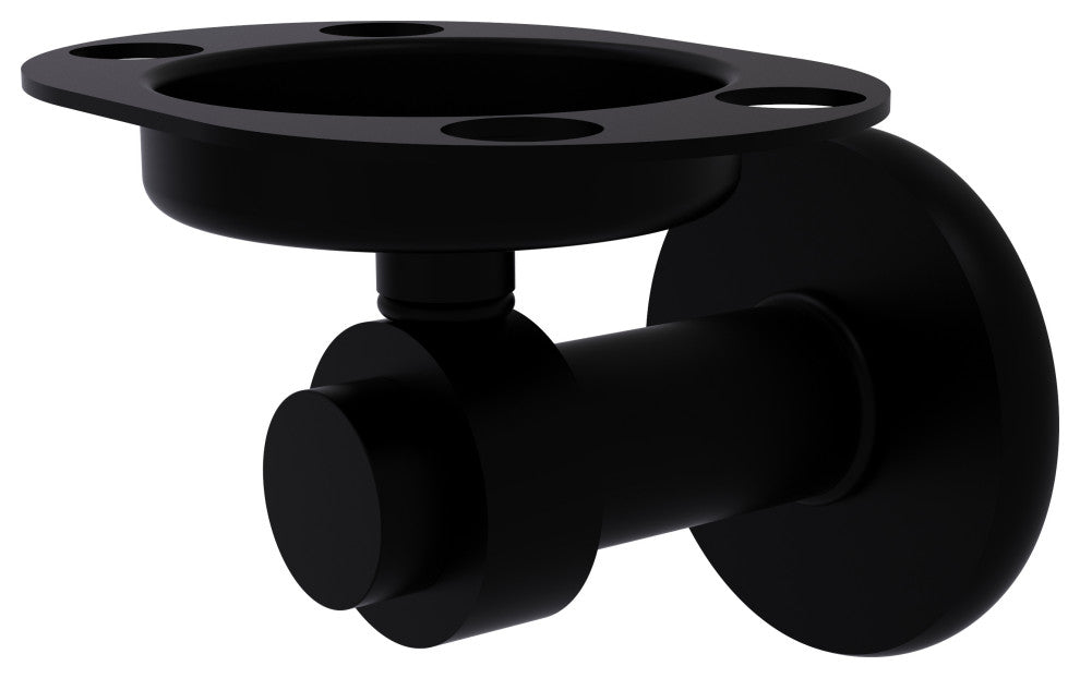 Mercury Tumbler and Toothbrush Holder, Matte Black