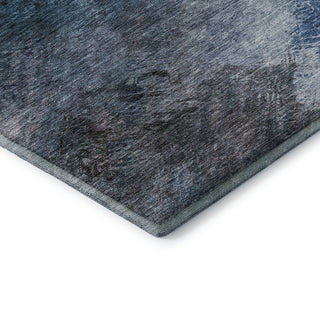 Premium Machine Washable Mayfield AMF590 Blue 2'3" x 7'6" Runner Rug