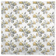 Watercolor Floral Blossoms Yellow 2 58x58 Tablecloth