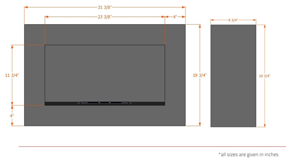 Black Freestanding Ventless Open Flame Ethanol Fireplace - Spectrum | Ignis