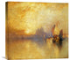 "Opalescent Venice" Stretched Canvas Giclee by Thomas Moran, 22"x20"