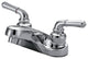 Kingston Brass 4" Centerset Bathroom Faucet, Polished Chrome