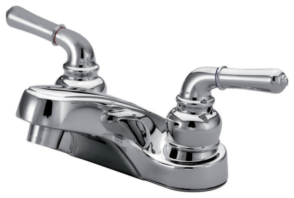 Kingston Brass 4" Centerset Bathroom Faucet, Polished Chrome