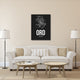 "ORD Chicago Airport Black" Fine Art Print