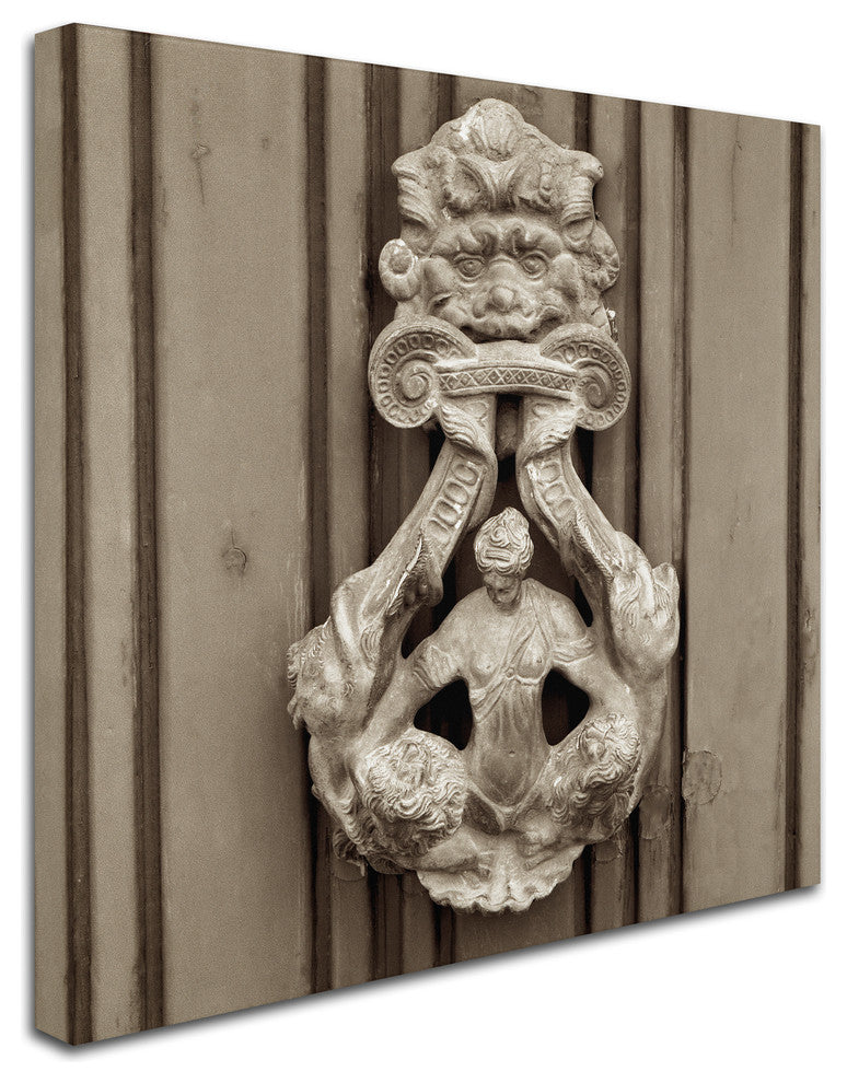 Alan Blaustein ''La Porta Soprammobile III'' Canvas Art, 18x18