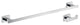 Chrome Two Piece Bathroom Accessory Set