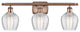 Innovations 516-3W-AC-G462-6-LED 3 Light Bath Vanity Light, Antique Copper