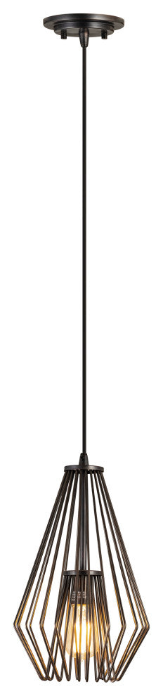 Zlite 442MP-BP 1-Light Mini Pendant, Plated Bronze