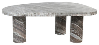 Messina Marble Coffee Table, Brown