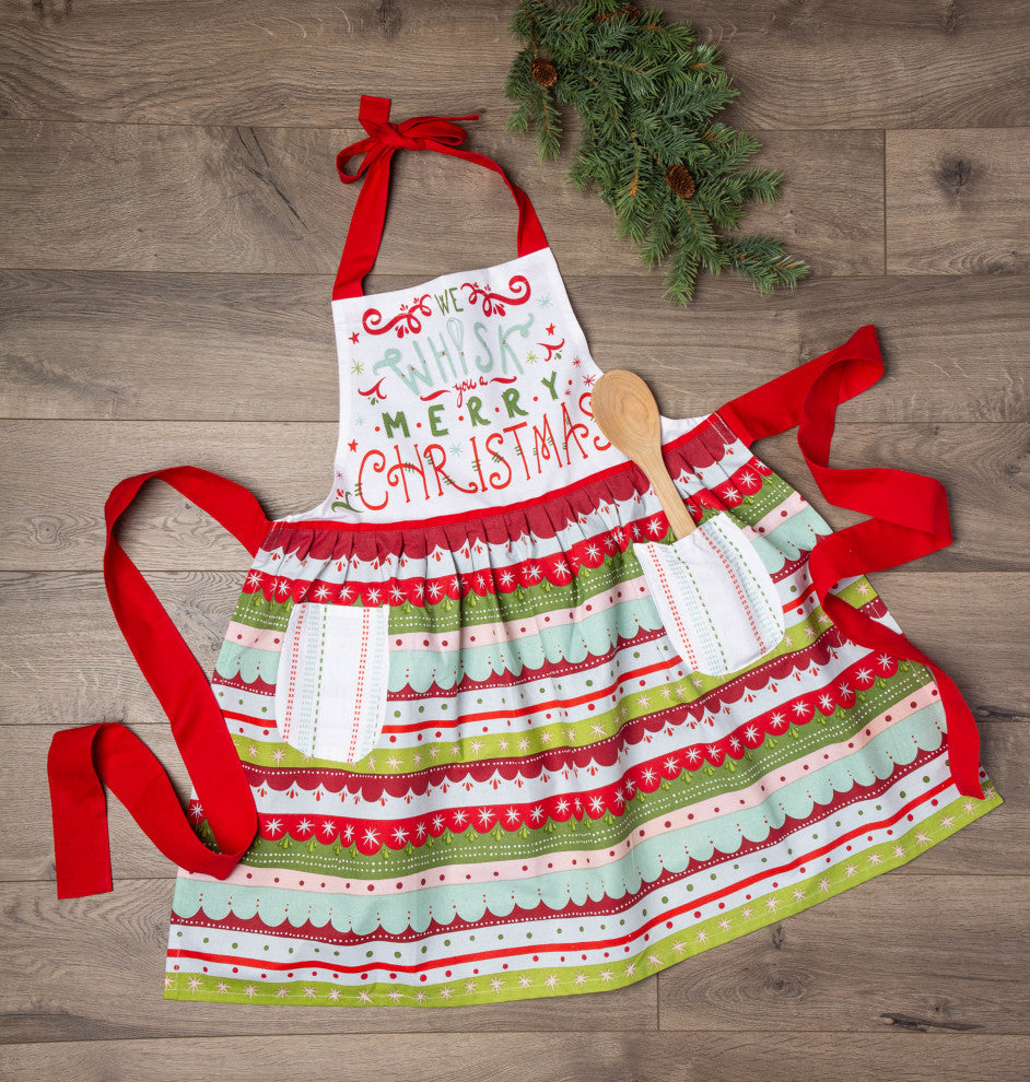 Whisk Merry xmas Skirt Apron