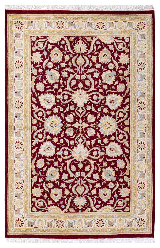 MOGUL, Hand Knotted Area Rug 5' 10" X 4' 2"