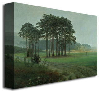 'Midday, 1820-25' Canvas Art by Caspar Friedrich