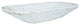 Santa Fe Wooden Carved Dough Bowl, Pure White