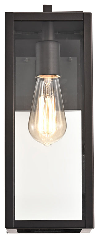 CHLOE Lighting Richard Transitional 1-Light Rubbed Bronze Outdoor Wall Sconce