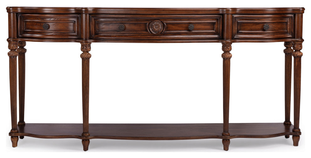 Butler Peyton Vintage Oak Console Table