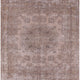 Ahgly Company Indoor Square Mid-Century Modern Area Rugs, 7' Square